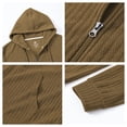 thumbnail image 3 of Zip Up Hoodies for Men Casual Lightweight Hoodie Full Zip Sweatshirt Casual Jacket Coat, 3 of 6