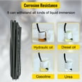 thumbnail image 6 of VEVOR Hydraulic Hose 50feet Rubber Hydraulic Hoses with 2 High-Tensile Steel Wire Braid, Inner Diameter 1/2inch, 5000PSI Max, Bulk Hydraulic Hose -40 °F to 250 °F, Hydraulic Oil Flexible Hose, 6 of 9