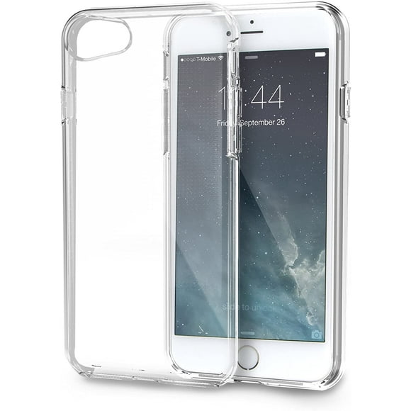 Silk Coque Transparente iPhone 7 - PureView pour iPhone 7 [Couverture Transparente de Protection Ultra Slim Fit] - Transparente
