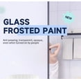 thumbnail image 4 of Quick-Drying Frosted Glass Paint for Privacy Windows & Doors - Water-Resistant, Abrasion-Resistant Coating for Bathrooms, Kitchens, and Office Partitions, 4 of 9