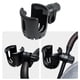 thumbnail image 4 of Portavasos universal para cochecito Sunnimix Portabotellas para bebé negro, 4 of 8