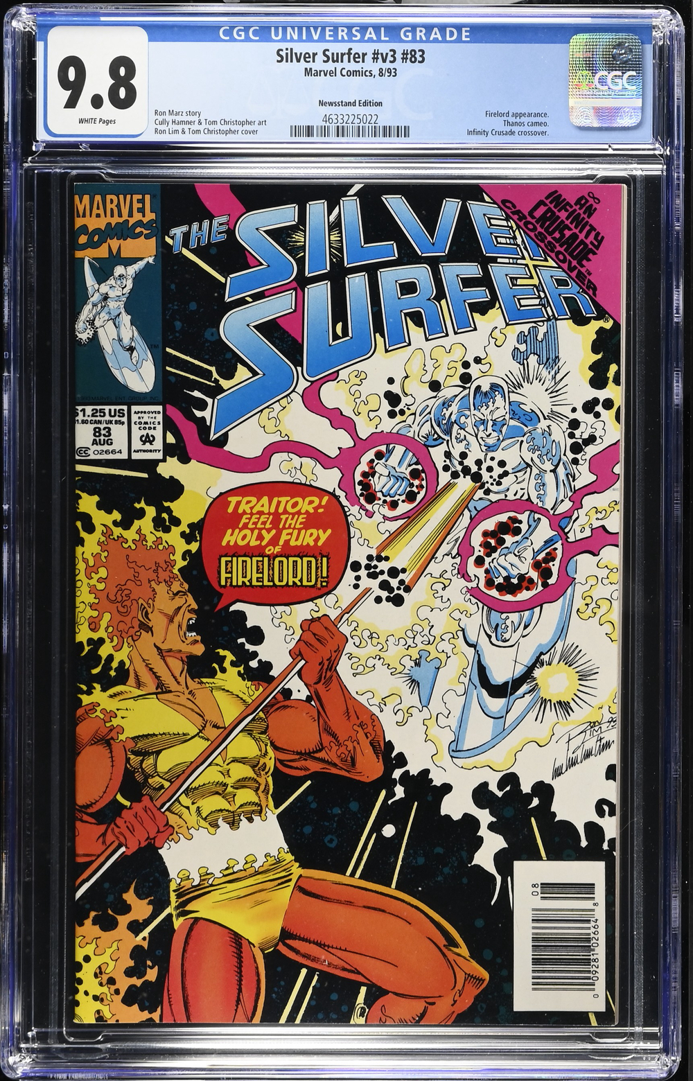 Cover of Silver Surfer #83