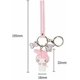 thumbnail image 2 of Ladies Purse Handbag Decorative Accessories Cute Keychain Cartoon Music Keychain Cute Purse, 2 of 4