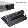 thumbnail image 1 of 5 Port HUB for PS4, USB 3.0 High Speed Charger Controller Splitter Expansion for Playstation 4 PS4 Console, Not for PS4 Slim, PS4 PRO, 1 of 7