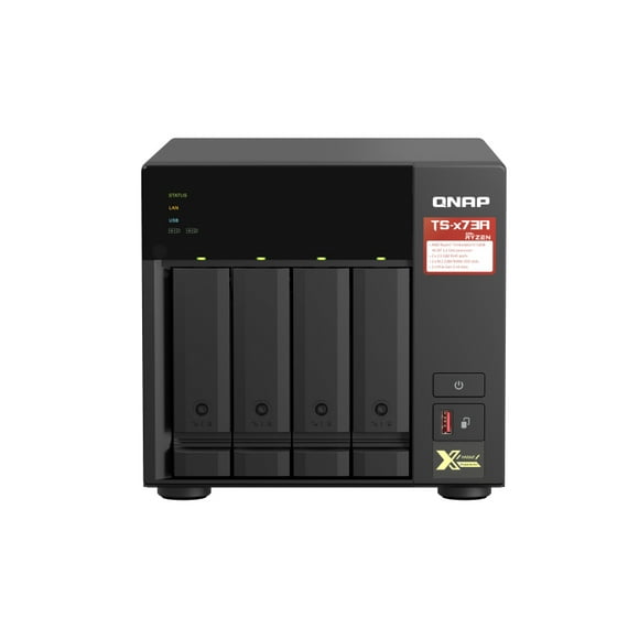 QNAP TS-473A - NAS server - 4 Baies - SATA 6Gb/S - RAM 8 GB - 2,5 Gigabit Ethernet