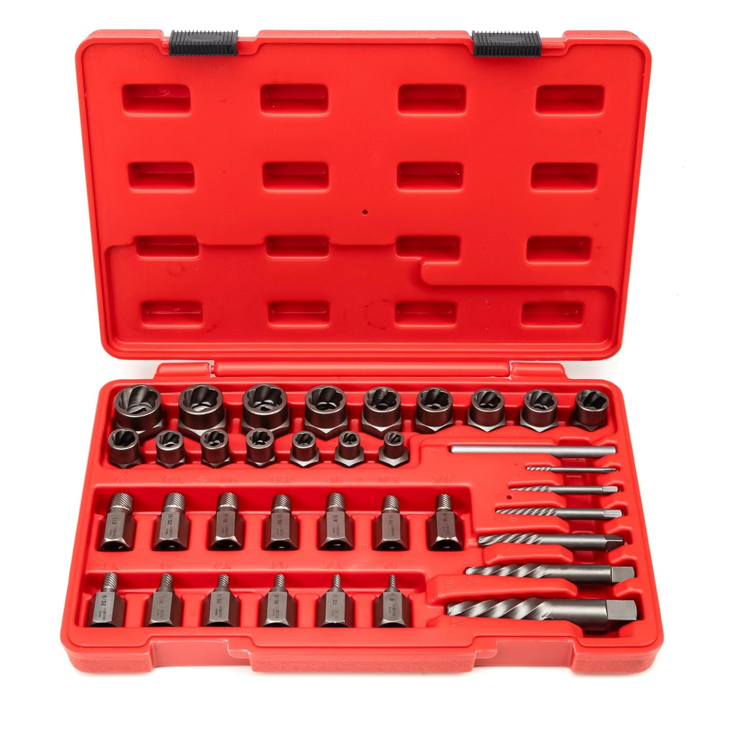 NEIKO 04208A Master Screw, Nut, & Bolt Extractor, 36 Piece Lug Nut