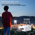 thumbnail image 2 of Maoww ABS C-Shaped Base Solar Lantern For Camping With USB Rechargeable Function Can Replace Charger white, 2 of 6