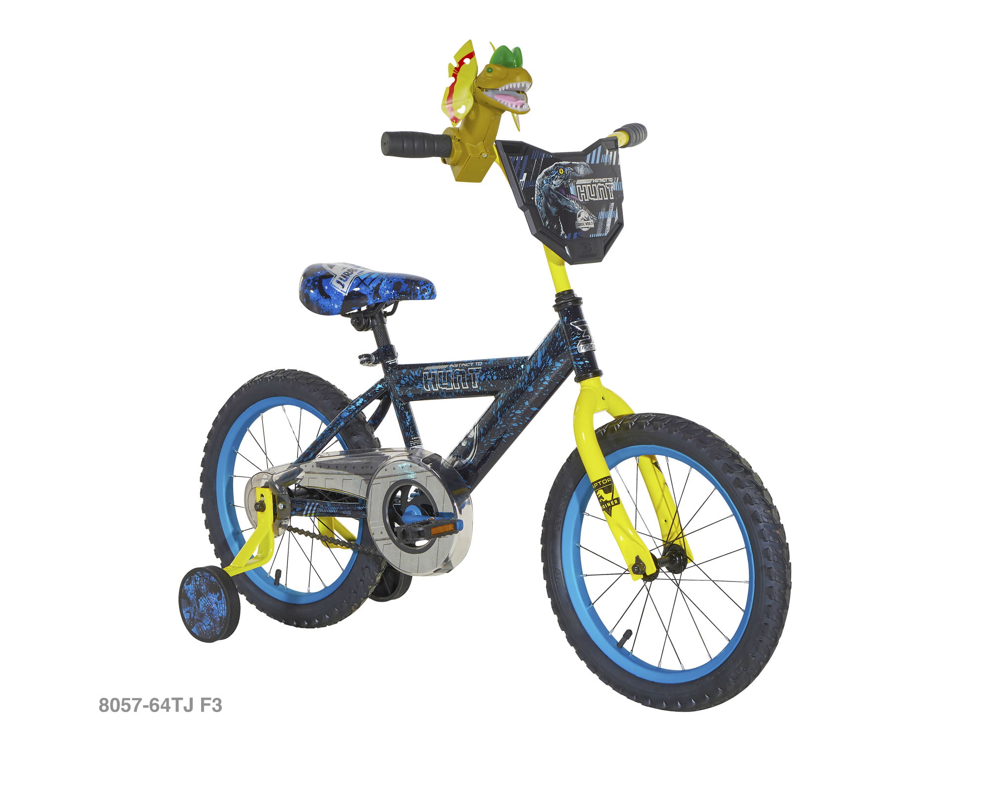 Kids Moto Bike 16'' Wheels Bicycle 2-8 Years Old Children Bike With Stabilisers 