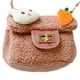 thumbnail image 1 of Bolso bandolera con correa de cadena y felpa, 1 of 6