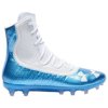 NEW Mens Under Armour Highlight MC Football Cleats Carolina Blue/White 12.5 M