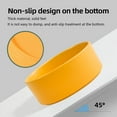 thumbnail image 4 of Ceramic Pet Bowl for Dogs and Cats, Weighted Non-Slip Dog Bowls Food and Water Dish, Durable Pets Feeding Bowls Suitable for Small, Medium, and Large Dogs - yellow, 4 of 5