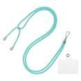 thumbnail image 1 of Unique Bargains Lanière de Téléphone, Lanière de Cou Ajustable pour Bandoulière avec Patch de Lanière Transparent, Bleu Marine, 1 Unité, 1 of 5