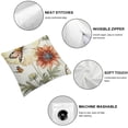 thumbnail image 6 of nygtbtfer Pillow Covers Set of 2 Throw Pillow Covers Spring Summer Decorative Outdoor Pillow Case Linen Cushion Cover for Sofa Bedroom Couch Bed White, 6 of 7