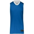 thumbnail image 5 of Holloway Sportswear M Dual-Side Single Ply Basketball Jersey Royal/White 224078, 5 of 6