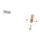 thumbnail image 5 of Reloj de pared digital,Reloj de pared digital multifuncional para oficina,Reloj de pared,Reloj de pared decorativo para baño y dormitorio.,Reloj de pared redondo silencioso y sin tictac,regalo, 5 of 8