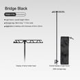 thumbnail image 1 of Support de Lampe de Camping Support de Lampe Extérieur Hauteur Réglable Lanterne de table Support Léger pour Épaisseur de 0-28mm Bureau, 1 of 6