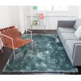 thumbnail image 6 of Well Woven Shimmer Shag Solid Plain Modern Luster Ultra Thick Soft Plush Area Rug, 6 of 6