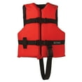 thumbnail image 2 of Onyx General Purpose Boating Vest for Children, 30-50 Pounds  20-25-Inches Chest, Red/Black, 2 of 2