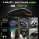 thumbnail image 5 of Ratón silencioso de marca compartida con carga inalámbrica, modo dual, RGB, ergonómico, Bluetooth, para oficina, 5 of 8