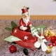 thumbnail image 3 of Decoración navideña de avión, adorno colgante de avión, suministros para fiestas navideñas Estilo B, 3 of 9