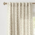 thumbnail image 2 of Lush Décor Doreen Delicate Floral Window Panels Neutral Pair 52x84, 2 of 11