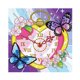 thumbnail image 1 of Reloj de mariposa con pintura de diamante, taladro especial parcial, diamantes de imitación Likrtyny Arte deco, 1 of 9