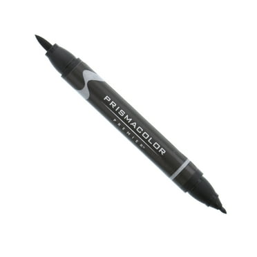 Prismacolor Premier Double-Ended Art Marker, Brush-Fine, Neutral Gray 0.5