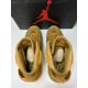 thumbnail image 5 of Ni - ke Air Jordan 6 Wheat Golden Harvest Retro Size 13 Mens Sneakers 2017 384664-705, 5 of 5