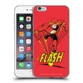 thumbnail image 1 of Head Case Designs Officially Licensed The Flash DC Comics Vintage Speedster Soft Gel Case Compatible with Apple iPhone 6 Plus / iPhone 6s Plus, 1 of 7