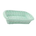 thumbnail image 4 of Cesta organizadora tejida a mano, cesta para servir, cesta portátil multifuncional para refrigerios Verde, 4 of 9