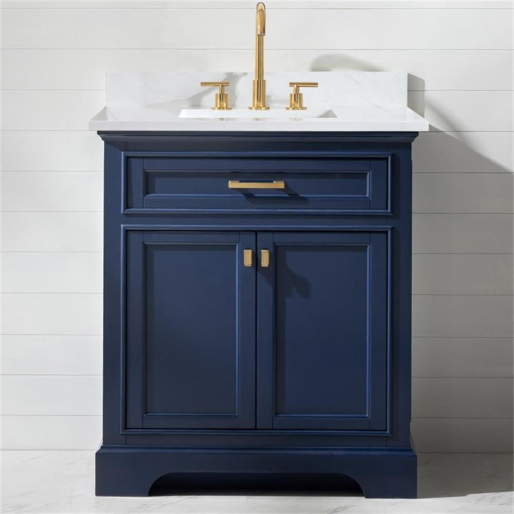 Design Element Milano 30" Single Vanity in Blue