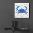 thumbnail image 6 of Epic Art 'Sea Creature Crab Blue' by Courtney Prahl, Acrylic Glass Wall Art, 12"x12", 6 of 8