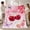color4, variant on Rdsfhsp Pink Drink Throw Blanket, Plush Flannel Fleece with cherry‑soda, hearts, flowers, retro‑CD and cute‑dessert‑illustration, modern‑room‑decor couch‑sofa‑bed blanket.
