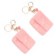 thumbnail image 1 of MasteelfCA 2Pcs Mini Change Bag Key Chains Coin Bag Key Ring Pendants Car Bag Pendants, 1 of 8