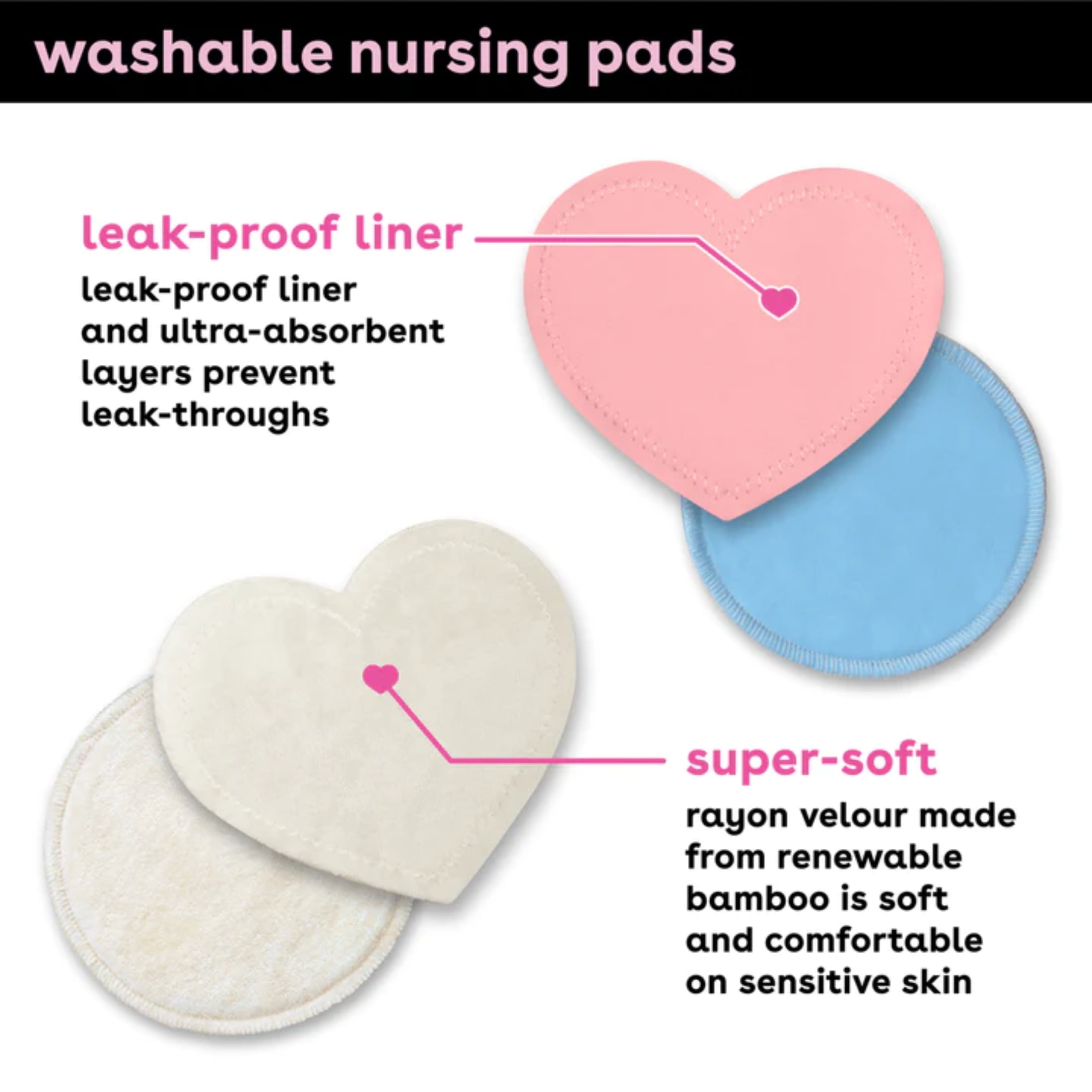 Disposable Nursing Pads: Super Soft - Ultra Thin - Extra Absorbent