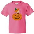 thumbnail image 3 of Inktastic Halloween Chihuahua Pumpkin Youth T-Shirt, 3 of 5