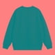 thumbnail image 3 of Blusas y camisas de manga larga con cuello redondo para hombre, sudadera holgada con cuello redondo de color liso, blusa de poliéster para hombre, 3 of 3