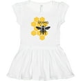thumbnail image 3 of Inktastic Honeycomb Queen Bee Girls Toddler Dress, 3 of 5