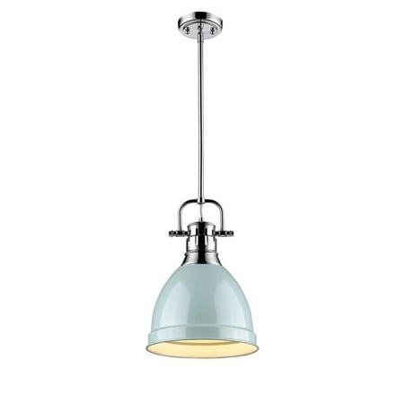 

Golden Lighting Duncan Small Pendant with Rod