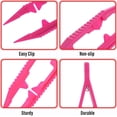 thumbnail image 4 of 4 Inch Plastic Tweezers - Pack of 25, Plastic Beads Tweezers First Aid Tweezers Bulk Perler Bead Tweezer for Perler Fuse Beads Kids Handmade DIY Crafts (5 Color), 4 of 5
