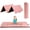 Pink, variant on XF XINFENG Gymnastics Mat for Home, 6'x4'x2" Thick Portable Tumbling Mat Folding Exercise Gym Mat with Carrying Handle, Pink