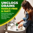 thumbnail image 4 of Eliminador de obstrucciones Drain Snake Cleaner Zip-It, 63,5 cm, paquete de 3, 4 of 7