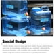 thumbnail image 4 of Greeniant Cubo de agua para coche, contenedor de tanque de PC para conducción, barriles de almacenamiento para grifo, gran capacidad para Kits de desorden para acampar 10L+tubo, 4 of 6