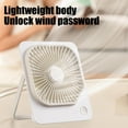 thumbnail image 6 of XGFHYJEH Desk Fan, Box Fan, Small Fan, Box Fans for Home, Desk Fans under $15.00, Small Box Fan, Portable Personal Quiet Electric Fan for Home, Plastic, 6 of 6