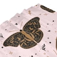 thumbnail image 5 of XMXT Waterproof Shower Curtain Liner with Iron Hooks, Boho Butterfly Pink Shower Curtains for Bathroom Decor Accessories, 72 x 72 inches, 5 of 8