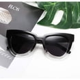 thumbnail image 5 of FEISEDY Retro Cat Eye Sunglasses Women Men Vintage Square Cateye UV400 Sunglasses B2586, 5 of 14