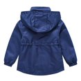thumbnail image 1 of Akiihool Veste pour Fille, Veste Décontractée à Boutons, Veste à Fermeture Éclair Complète (Bleu 7-8 Ans), 1 of 3