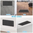 thumbnail image 7 of IUU - Extra Strong Magnetic Air Vent Screen Cover for Floor 5-Pack (5'' x 11'', Brown), 7 of 7