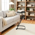 thumbnail image 4 of Homy Casa Adjustable Sofa Table, Folding Design with Cup Holder for Small Spaces, 4 of 12
