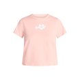 thumbnail image 5 of No Boundaries Cotton Tee with Short Sleeves, Women’s XXS-XXL, 5 of 5
